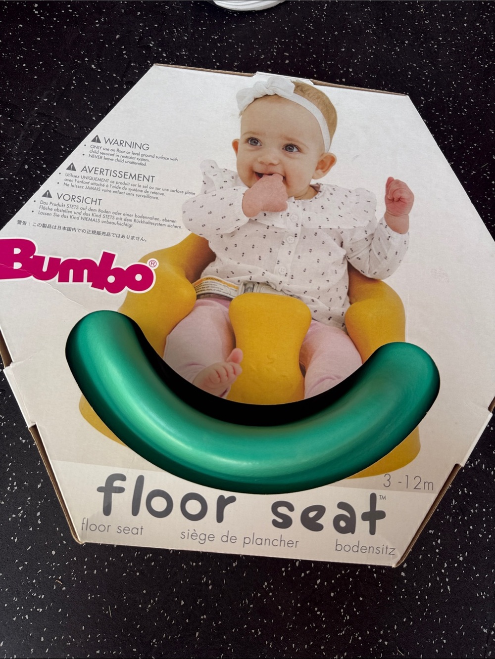 Bumbo Teal Floor Seat for Babies (3-12M)